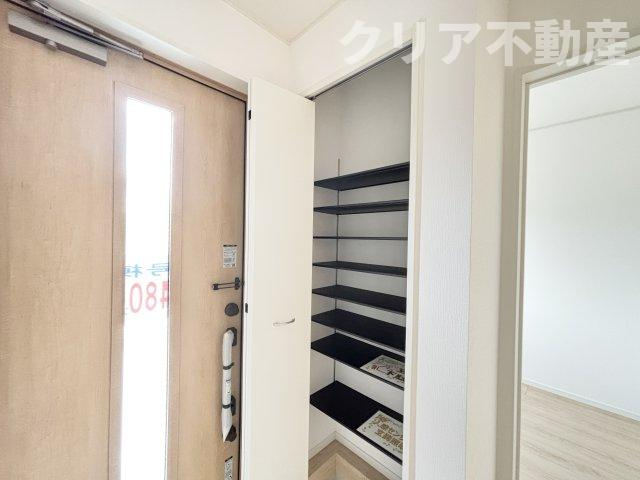 【玄関】 | 平屋ラスト2棟　前橋市青柳町新築☆南道路角地☆