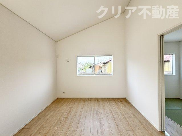 【居間・リビング】 | 平屋ラスト2棟　前橋市青柳町新築☆南道路角地☆