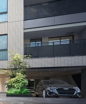アトラス白金台レジデンスの駐車場