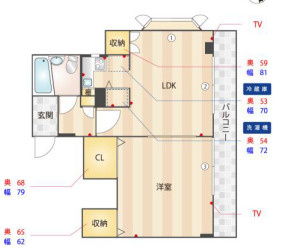 ワコーレエレガンス新検見川の間取り