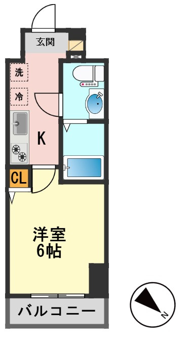 GENOVIA青砥skygardenの間取り