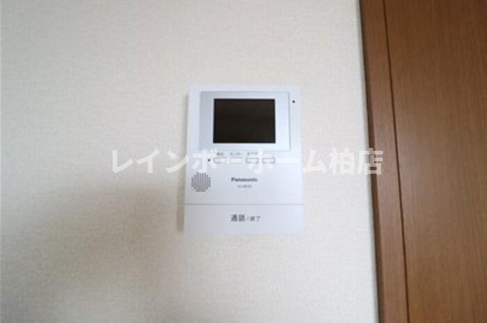 仲介手数料（賃料の1.10ヵ月）の50％OFF対象物件！のセキュリティ|モニタ付インターホンです