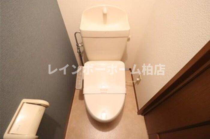 仲介手数料（賃料の1.10ヵ月）の50％OFF対象物件！のトイレ|シンプルで使いやすいトイレです