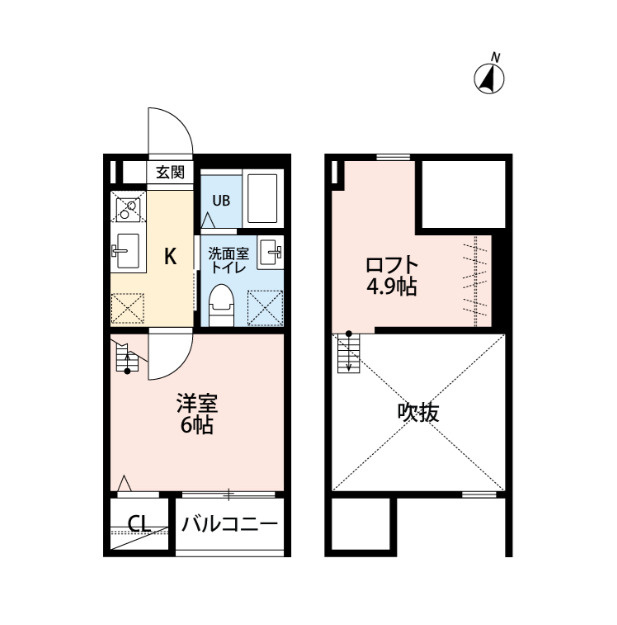 Cloverの間取り