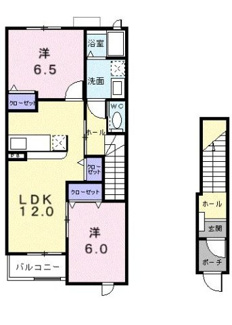 【間取り】 | ピアチェーレⅠ