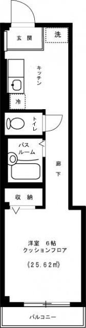キャッスルなおいの間取り|間取りです。