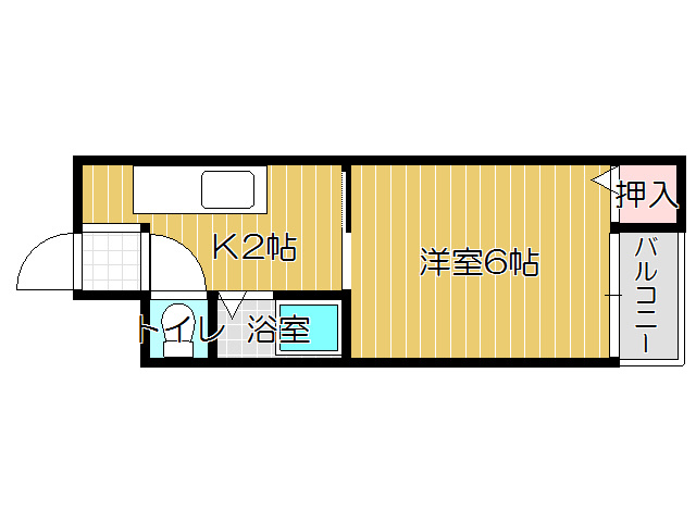 サンハイツニュー日吉の間取り