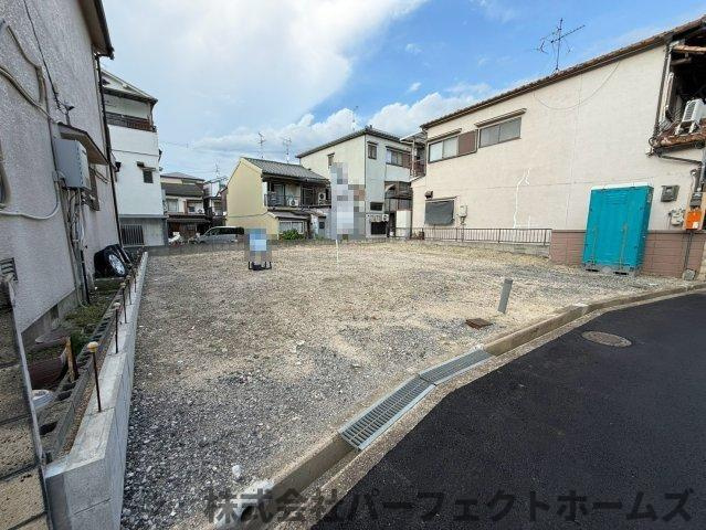 須山町戸建の前面道路含む現地写真|建設予定地です