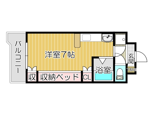 サンシティ千防の間取り
