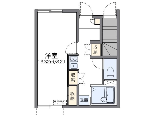 レオネクストＭＫヴィヴレの間取り