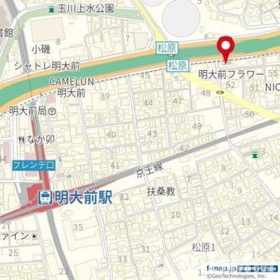 【地図】 | スカイコート明大前第２