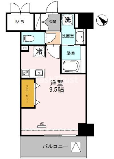 【間取り】 | ラルーチェ北梅田