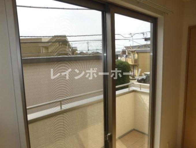 サンライズ志木のバルコニー
