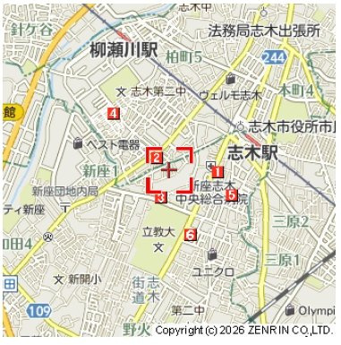 【地図】 | Ｄ－Ｓｅｒｅｎｏ北野