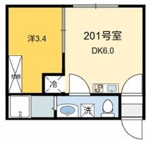 ボン・ドミール新鎌ヶ谷の間取り
