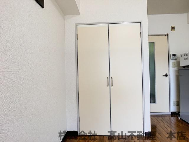 宗像市赤間３丁目のアパートの収納