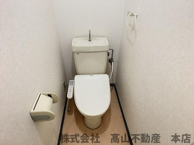 宗像市赤間３丁目のアパートのトイレ