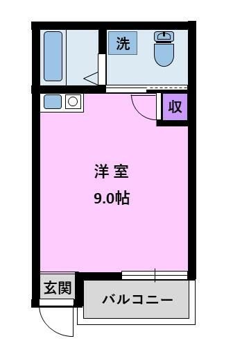 グランディール中央の間取り