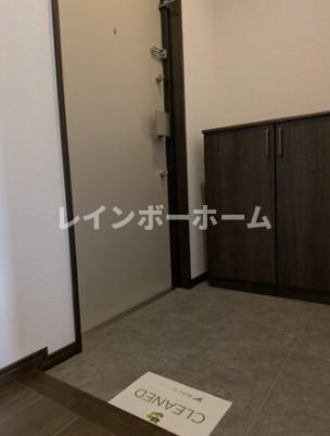 メディアコートときわ台の玄関