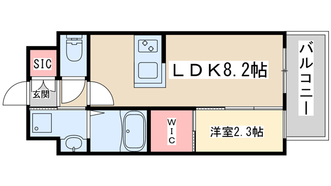 【間取り】 | プレリスＮＥＯ大阪十三エルヴィオン