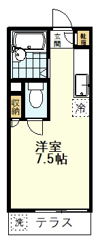 【間取り】 | レイクハウス国立