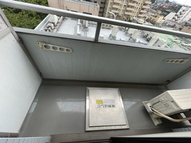 スカイコート下高井戸のバルコニー