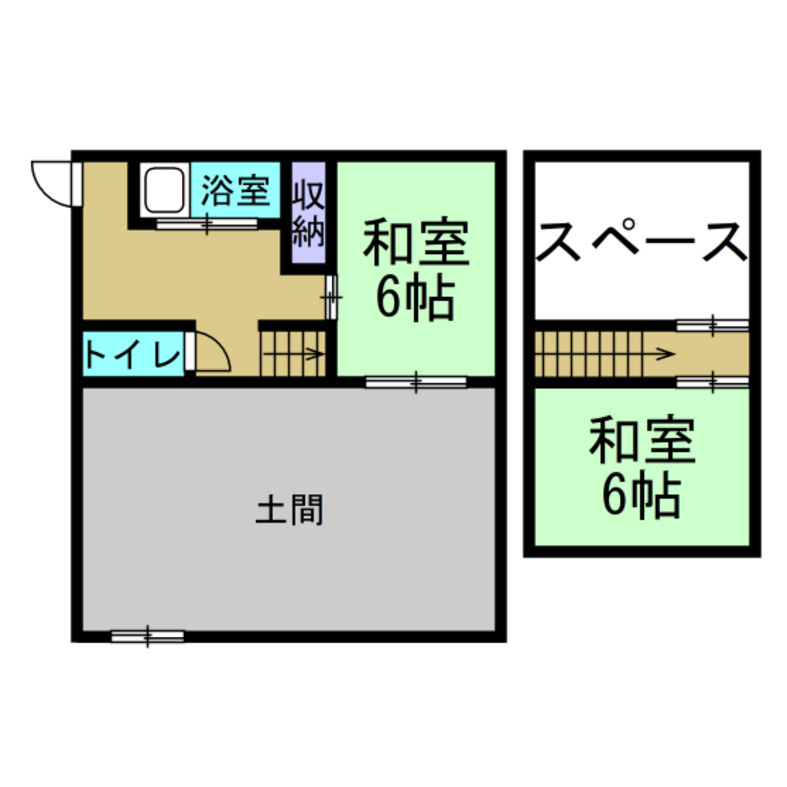 多賀1丁目戸建の間取り