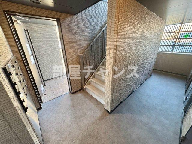 リシェス名古屋山王ウエストのロビー