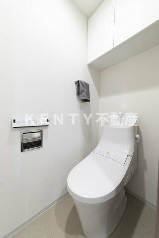 【トイレ】 | プラウドフラット戸越銀座 | 落ち着いたトイレです