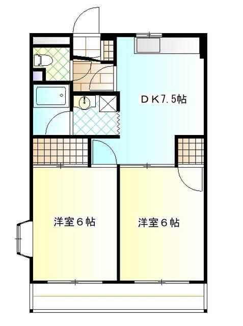 サンモール調布の間取り