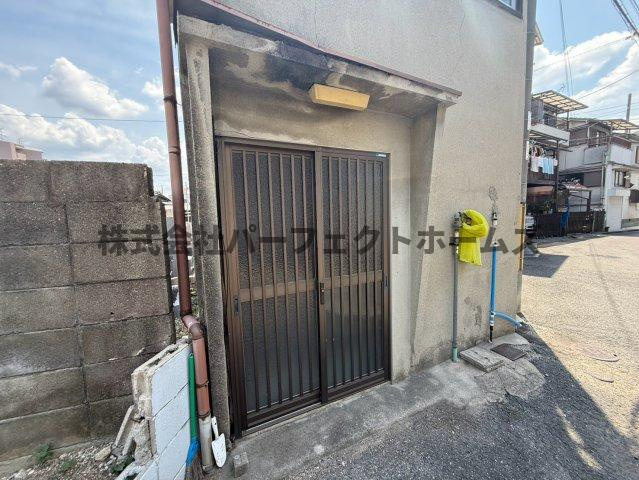 長栄寺戸建　賃貸のエントランス|エントランスです