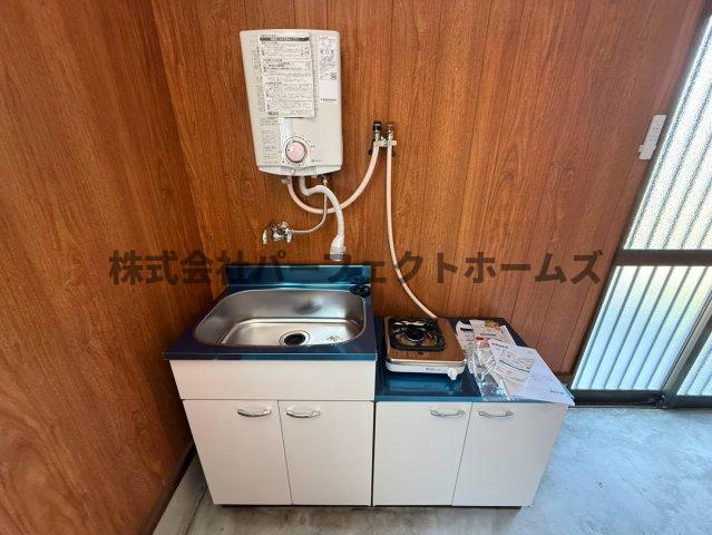 長栄寺戸建　賃貸のキッチン|使いやすいキッチンです