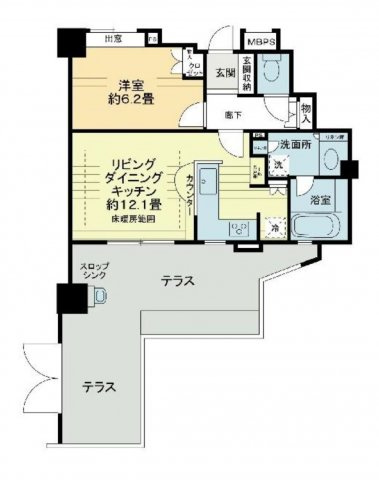【間取り】 | ライオンズシティ中野ファースト