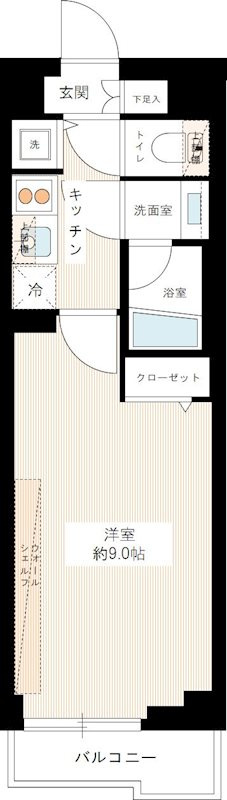 MAXIV赤羽WEST の間取り|間取りです。