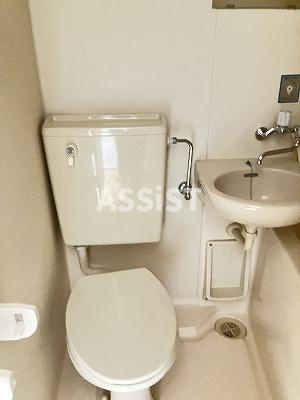 池尻アサカコーポのトイレ|※同物件同仕様の参考写真です