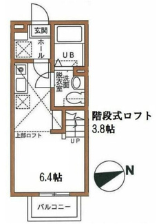 【間取り】 | ハーミットクラブハウス山手本郷町