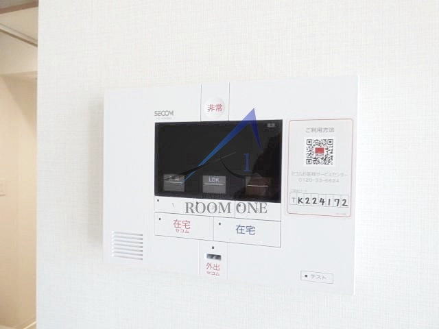 プレストサージュのセキュリティ|モニター付きインターホンです。
