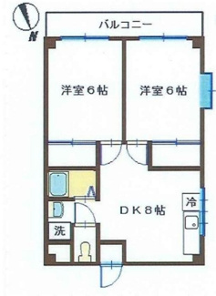 【間取り】 | 相模大野ロイヤルマンション | 間取りです。
