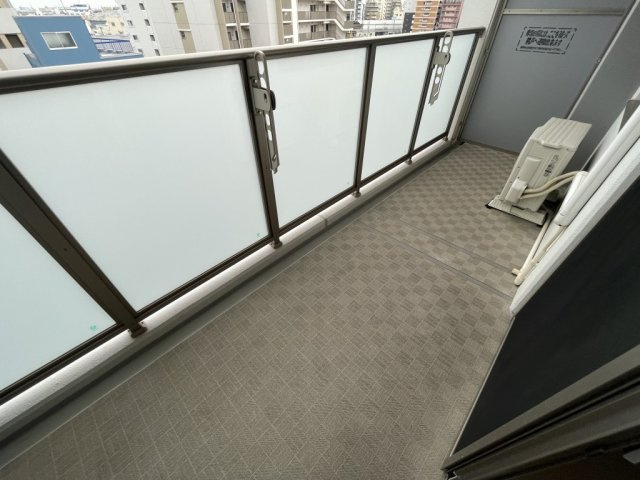 ステラ桜川のバルコニー