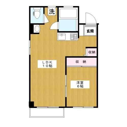 駒込冨士ハイツの間取り|間取りです。