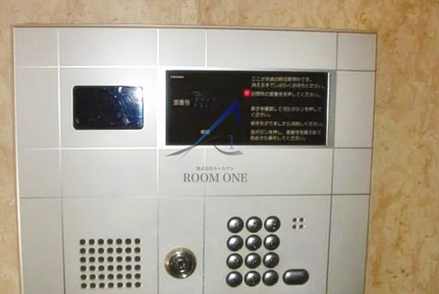 エクセリア池袋のセキュリティ|オートロックです。