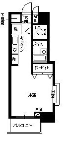フェニックス早稲田第２の間取り|間取りです。