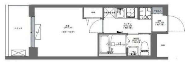コンフォリア早稲田ＤＥＵＸの間取り|間取りです。