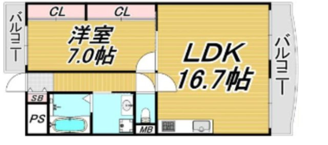 【間取り】 | コンフォート谷町
