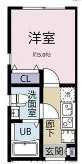 【間取り】 | ＷＩＮＤＳ蒲田 | 間取りです。