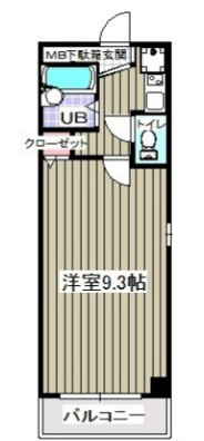 グランピーノ妙典（Ｄ－０１３）の間取り