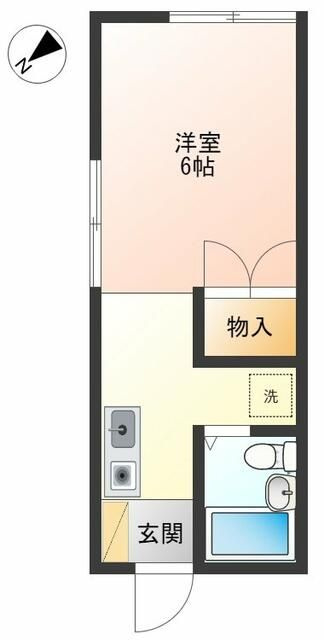 メゾンタナカの間取り
