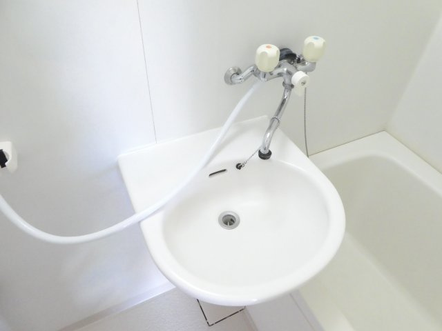 宝ハイツの洗面所