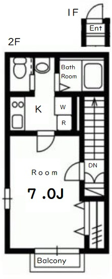 セレ梅屋敷の間取り