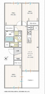 【間取り】 | R8年７月室内新規フルリノベーションのキレイなお部屋